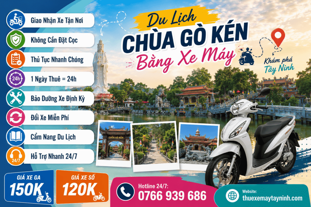 Du Lịch CHÙA GÒ KÉN Bằng Xe Máy Cầu Gia Đạo Bình An 1 Du Lịch CHÙA GÒ KÉN Bằng Xe Máy