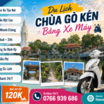 Du Lịch CHÙA GÒ KÉN Bằng Xe Máy