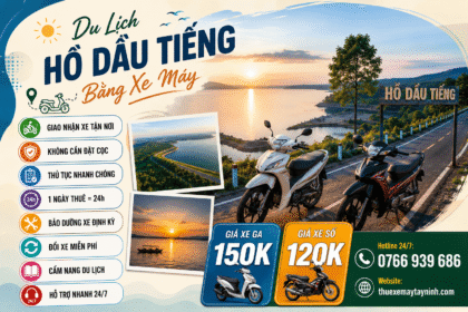 Du Lịch HỒ DẦU TIẾNG Bằng Xe Máy