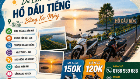 Du Lịch HỒ DẦU TIẾNG Bằng Xe Máy