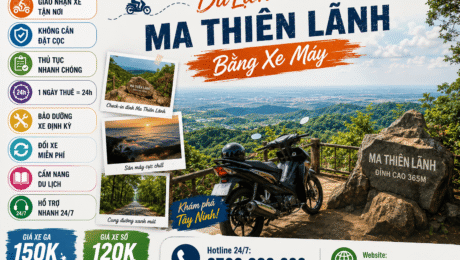 Du Lịch MA THIÊN LÃNH Bằng Xe Máy