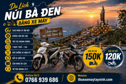 Du Lịch NÚI BÀ ĐEN Bằng Xe Máy