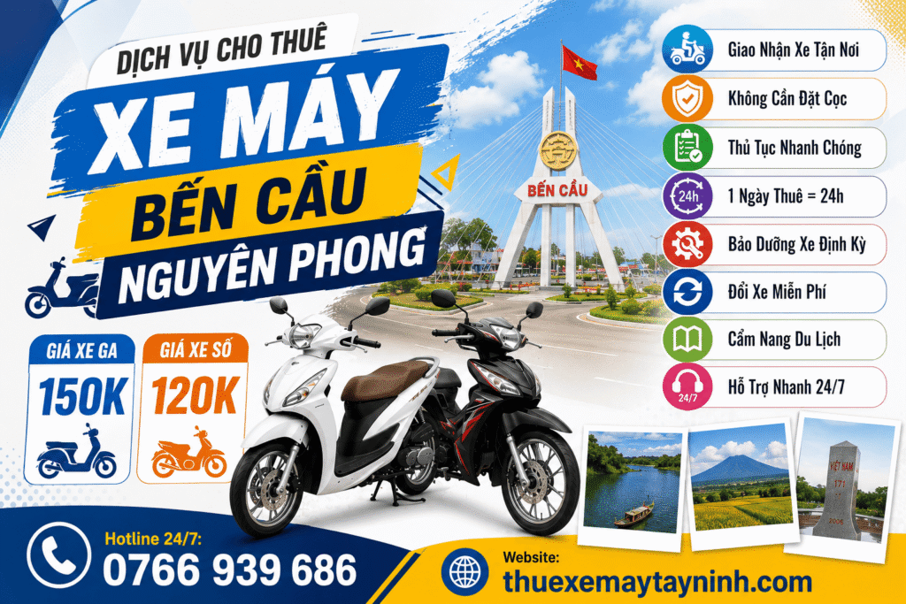 THUÊ XE MÁY BẾN CẦU Uy Tín Giá Tốt Chuyên Nghiệp 1 THUÊ XE MÁY BẾN CẦU