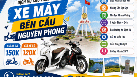 Thuê Xe Máy Bến Cầu 1 THUÊ XE MÁY BẾN CẦU