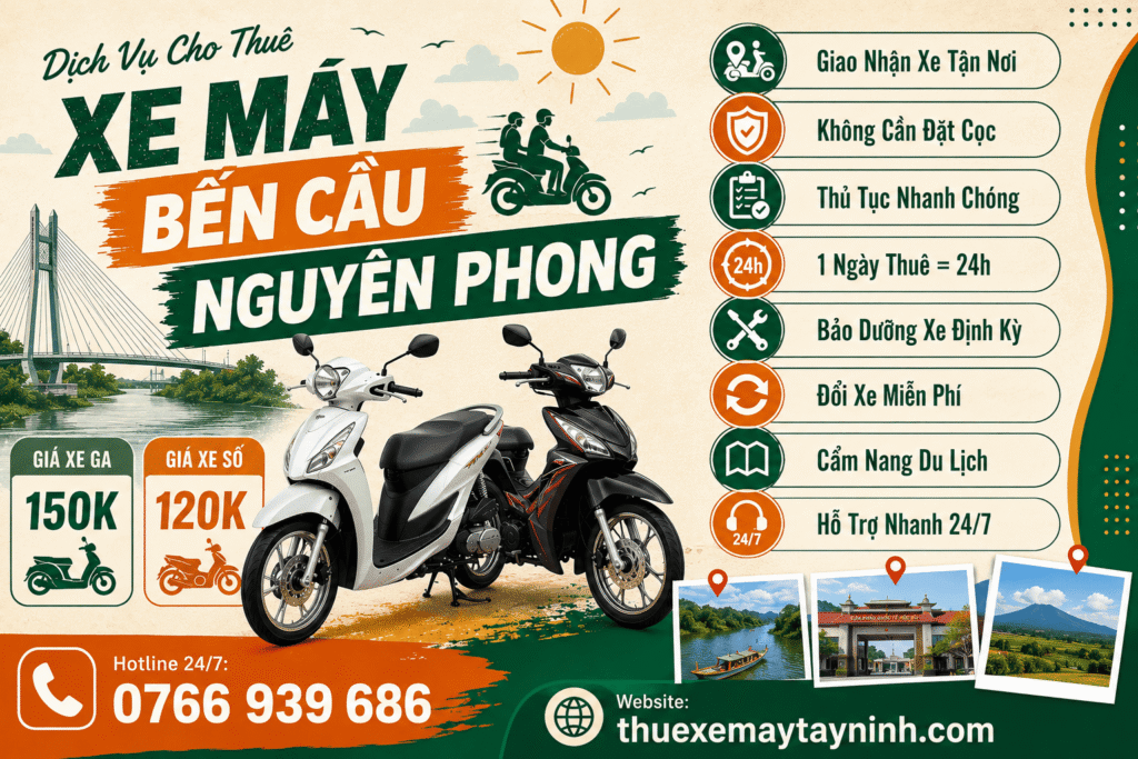 THUÊ XE MÁY BẾN CẦU Uy Tín Giá Tốt Chuyên Nghiệp 2 THUÊ XE MÁY BẾN CẦU