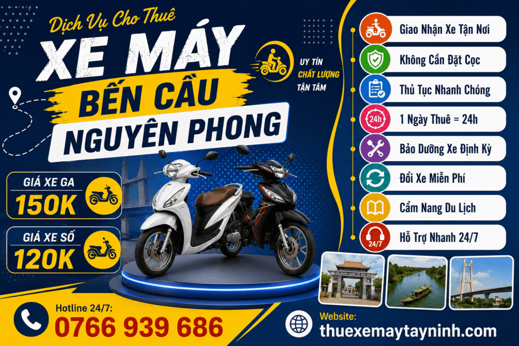THUÊ XE MÁY BẾN CẦU Uy Tín Giá Tốt Chuyên Nghiệp 3 THUÊ XE MÁY BẾN CẦU