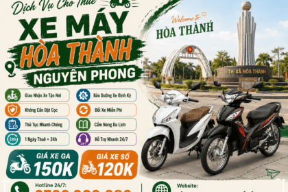 THUÊ XE MÁY HÒA THÀNH